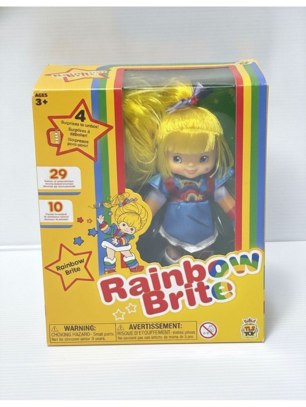 Rainbow Brite Surprise Unbox Action Figure Doll TLS Toy 29 Articulation NEW